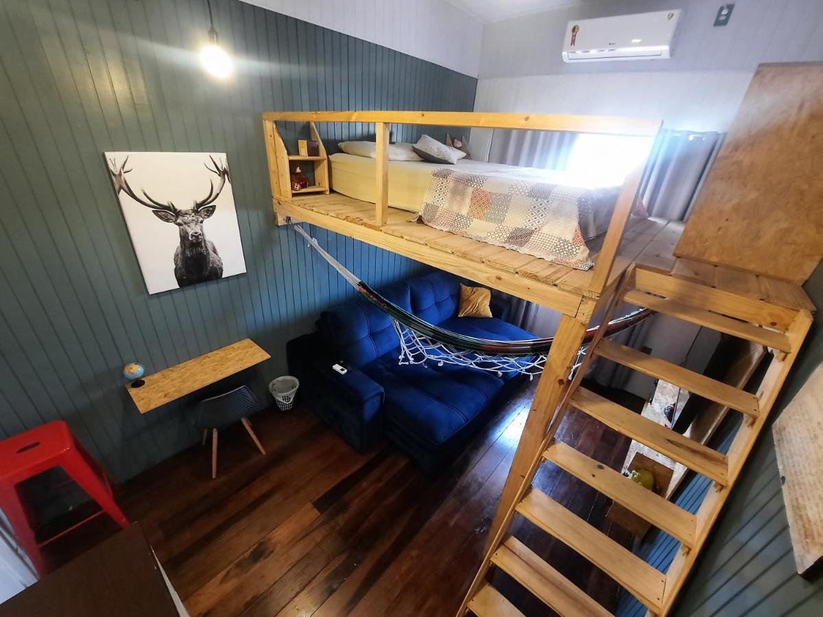 Quarto Mezanino Com Smarttv E Ar Itajaí Exterior photo